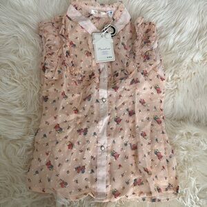 Floral women’s Top - Pink